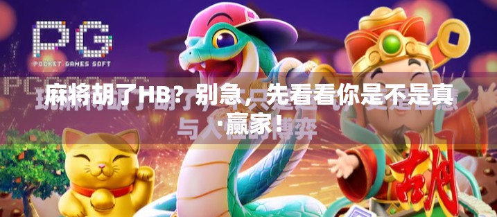 麻将胡了HB？别急，先看看你是不是真·赢家！