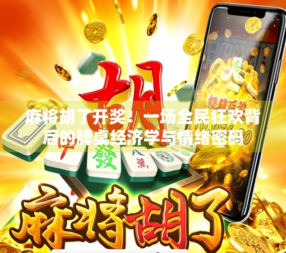 麻将胡了开奖！一场全民狂欢背后的牌桌经济学与情绪密码