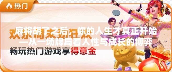 麻将胡了之后,你的人生才真正开始—从一场牌局看人性与成长的博弈 麻将胡了之后,你的人生才真正开始—从一场牌局看人性与成长的博弈