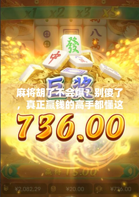 麻将胡了不会爆？别傻了，真正赢钱的高手都懂这3个不爆秘诀！