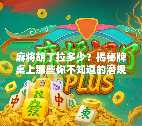 麻将胡了拉多少？揭秘牌桌上那些你不知道的潜规则与心理博弈！