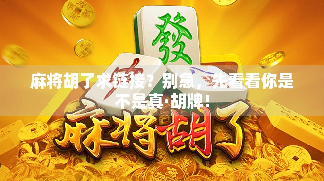 麻将胡了求链接？别急，先看看你是不是真·胡牌！