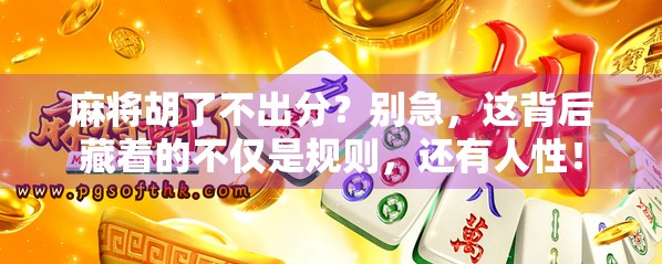 麻将胡了不出分？别急，这背后藏着的不仅是规则，还有人性！