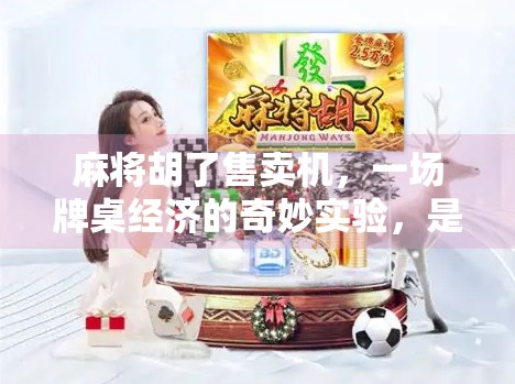 麻将胡了售卖机，一场牌桌经济的奇妙实验，是创新还是消费陷阱？