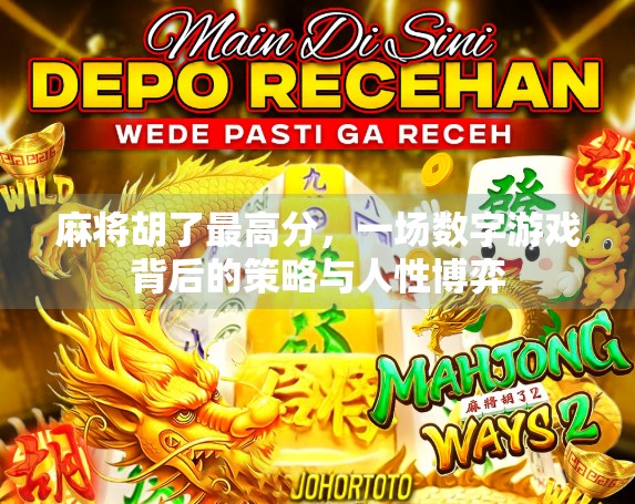 麻将胡了最高分，一场数字游戏背后的策略与人性博弈