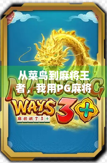 从菜鸟到麻将王者,我用PG麻将胡了APP打出了人生新高度! 从菜鸟到麻将王者,我用PG麻将胡了APP打出了人生新高度!