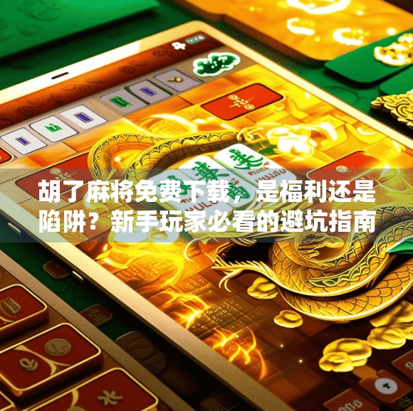 胡了麻将免费下载，是福利还是陷阱？新手玩家必看的避坑指南！