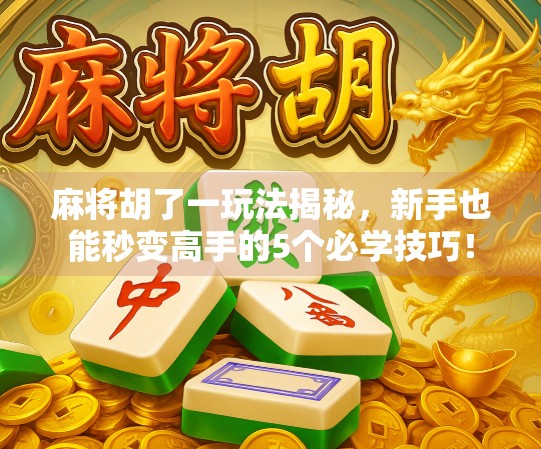 麻将胡了一玩法揭秘，新手也能秒变高手的5个必学技巧！