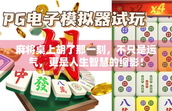 麻将桌上胡了那一刻，不只是运气，更是人生智慧的缩影！