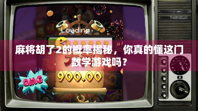 麻将胡了2的概率揭秘，你真的懂这门数学游戏吗？